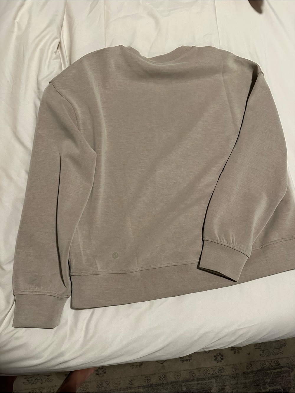 NWOT! Lululemon soft Crewneck Sweater - Taupe - Picture 2 of 4